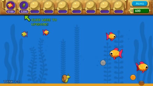 怪怪水族箱无限金币版游戏截图2