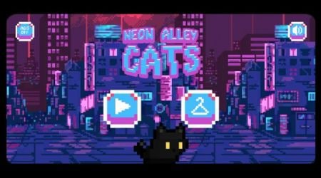霓虹小巷猫破解版游戏截图