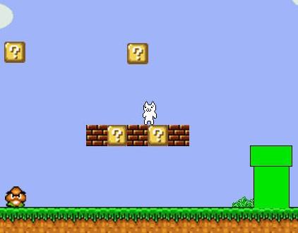 猫版超级玛丽无敌版游戏截图