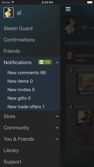 Steam中文安卓手机客户端软件截图