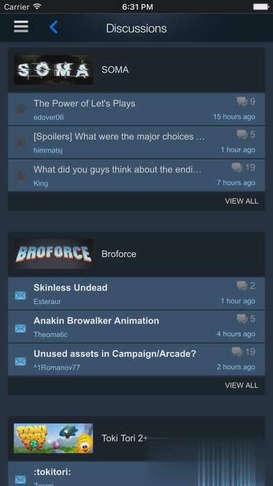 Steam Mobile软件截图4