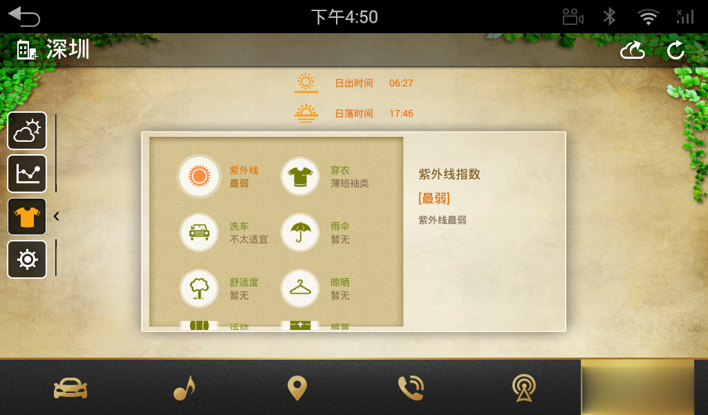 天气通车机版软件截图