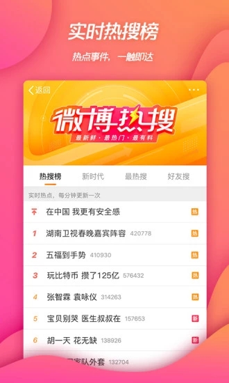 新浪微博手机版v6.11.0Android版软件截图