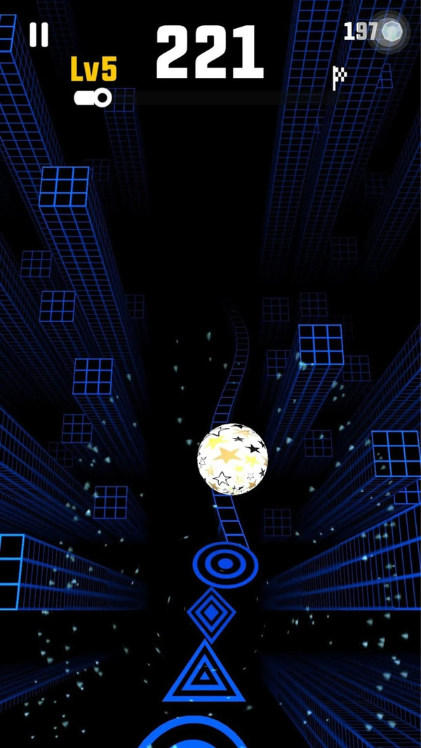 天空霓虹球游戏截图