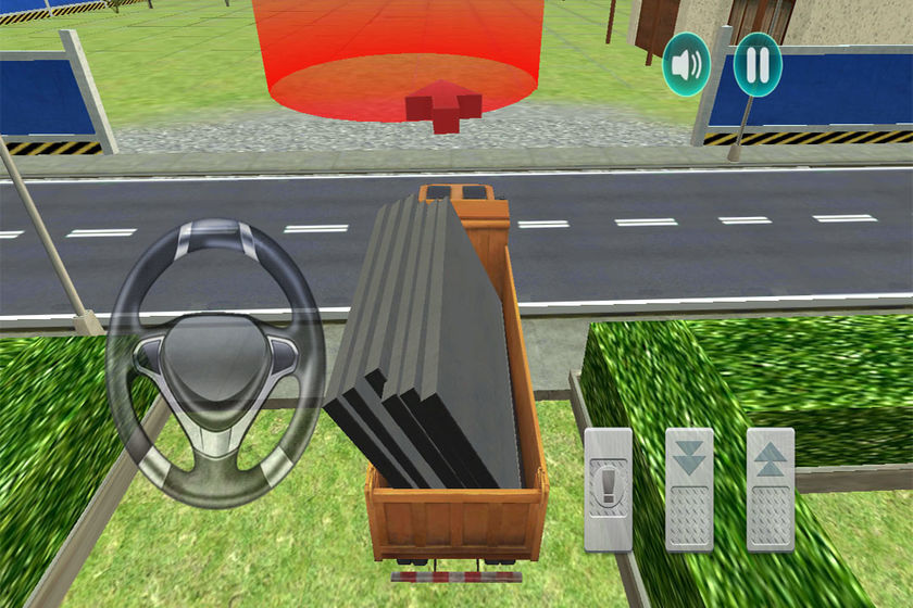 3D挖掘机建造模拟游戏截图
