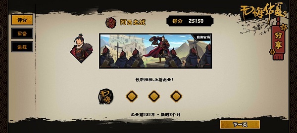 无悔华夏河西之战有什么结局