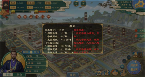 大周列国志稳定度怎么提升 大周列国志稳定度怎么提升
