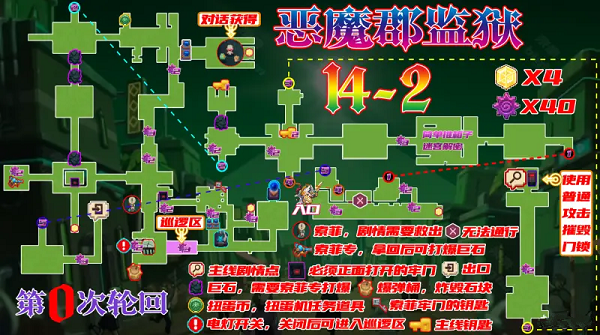 坎公骑冠剑14-2怎么全收集 坎公骑冠剑14-2怎么全收集